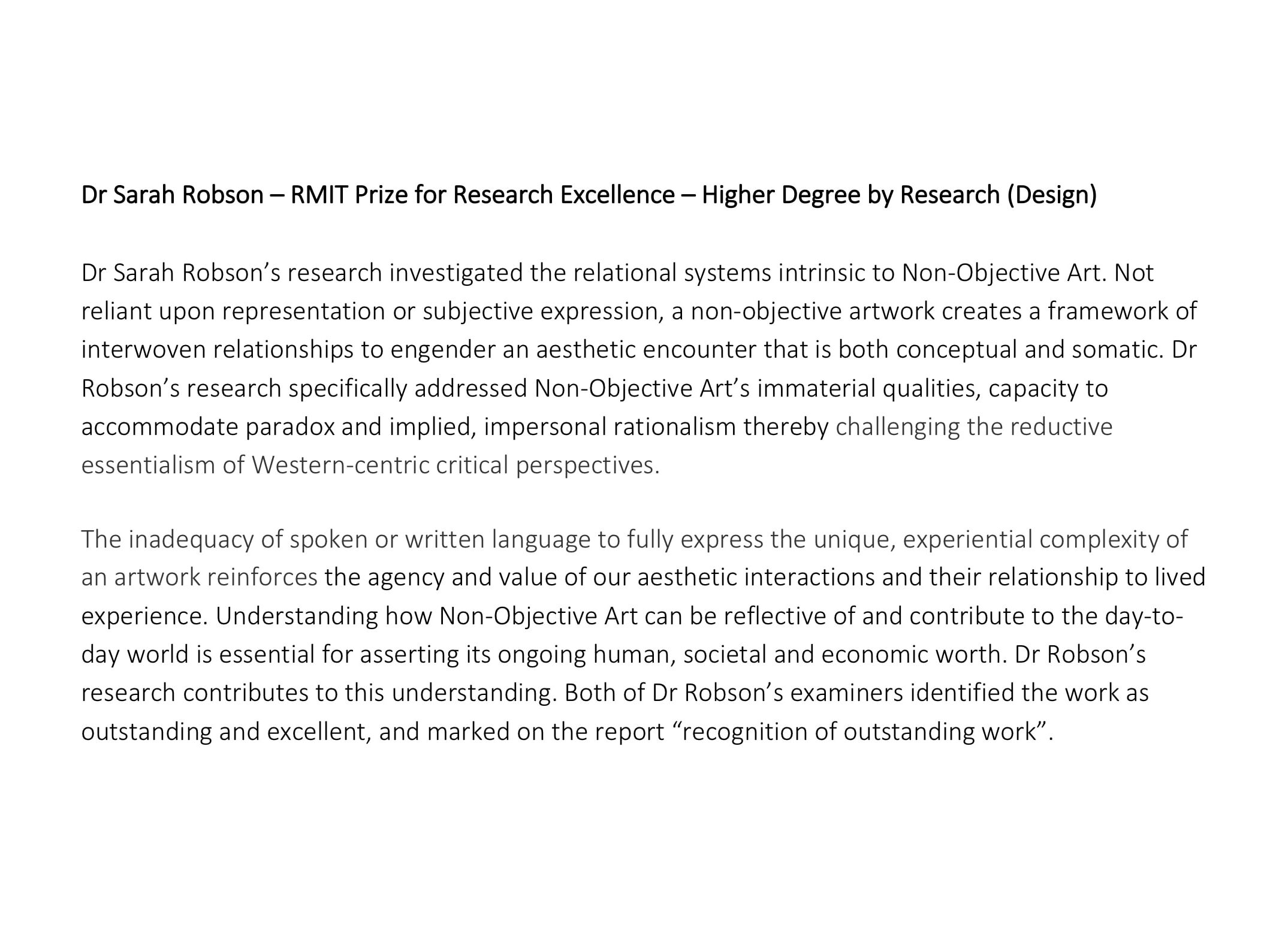 Dr_S.Robson_RMIT_PRIZE