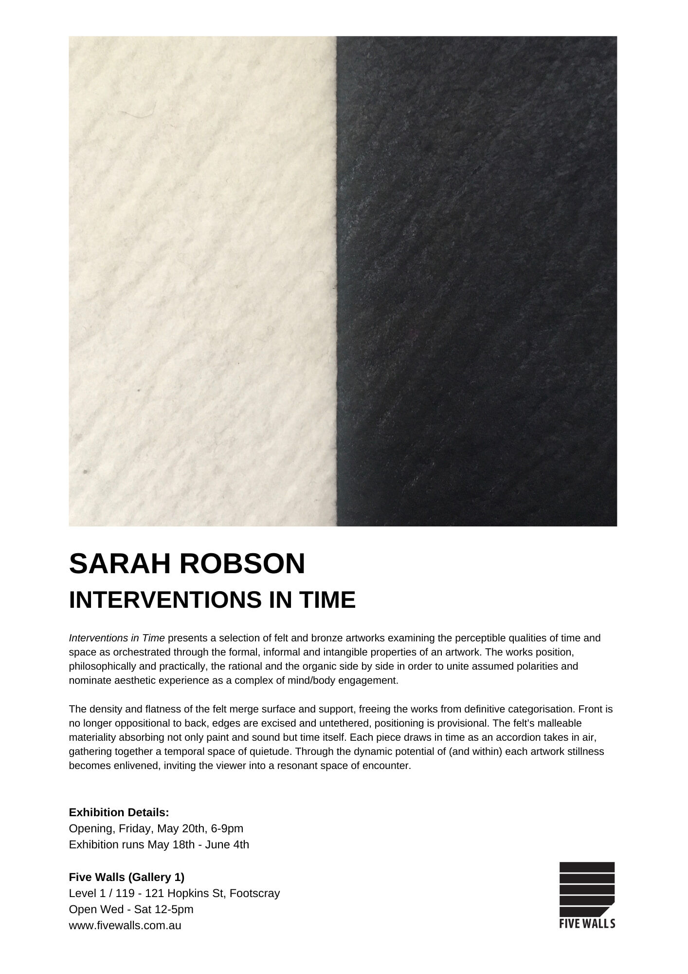 Sarah Robson invite