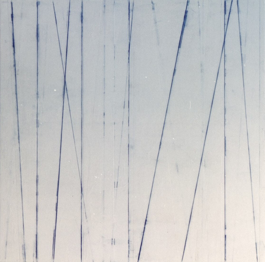 Untitled (Blue lines) #3