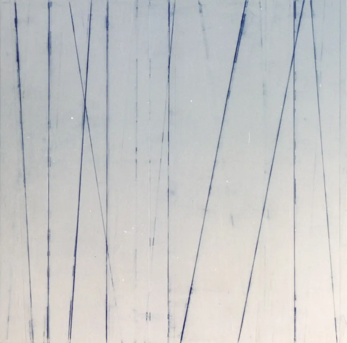 Untitled (Blue lines) #3
